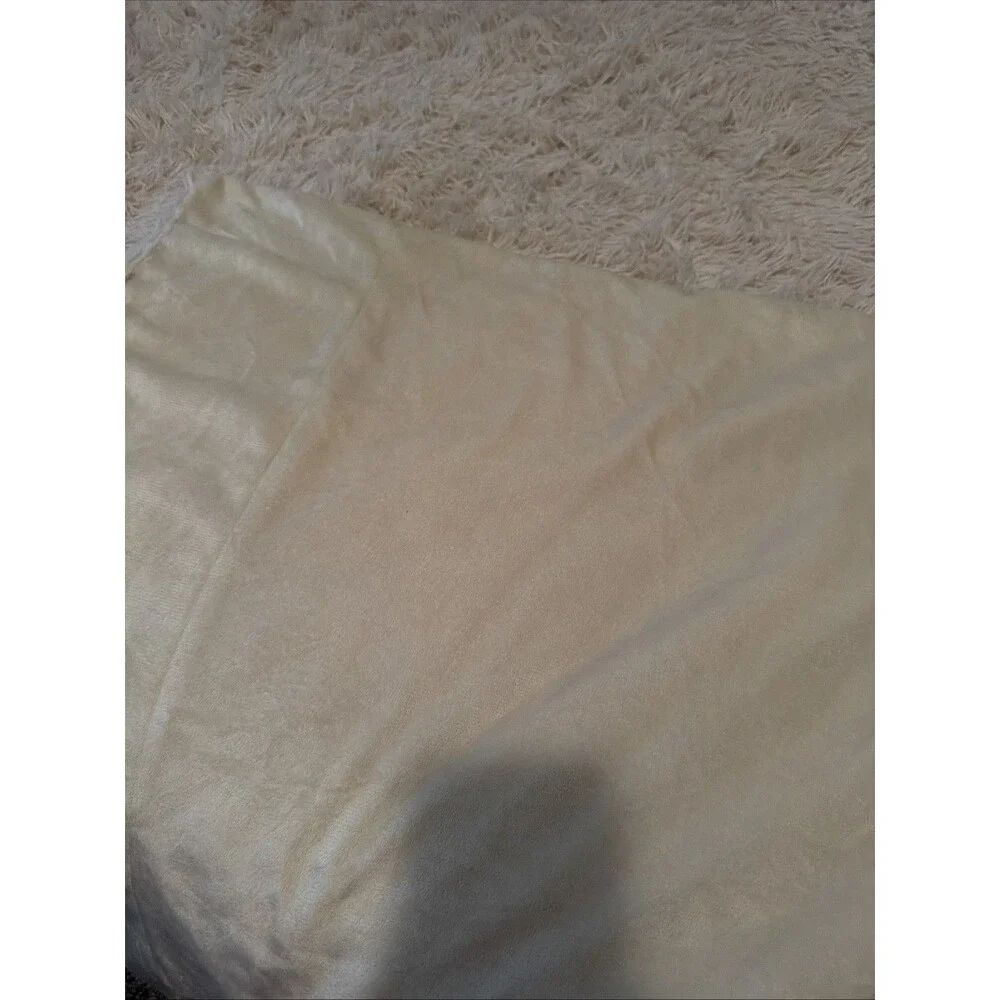 Bare Home Shaggy Duvet Cover Plush Super Soft King Set w/2 King Pillowcases. EUC